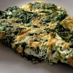 Omelet med spinat