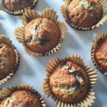 Bananmuffins med chokolade